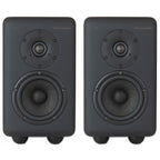 Telegrapher Loudspeakers FOX 2-Way Active Studio Monitors - Pair, Telegrapher Gray