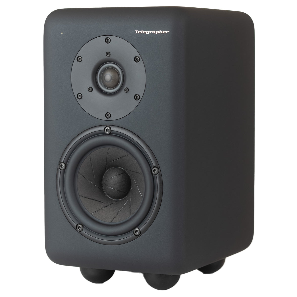 Telegrapher Loudspeakers FOX 2-Way Active Studio Monitors - Pair, Telegrapher Gray