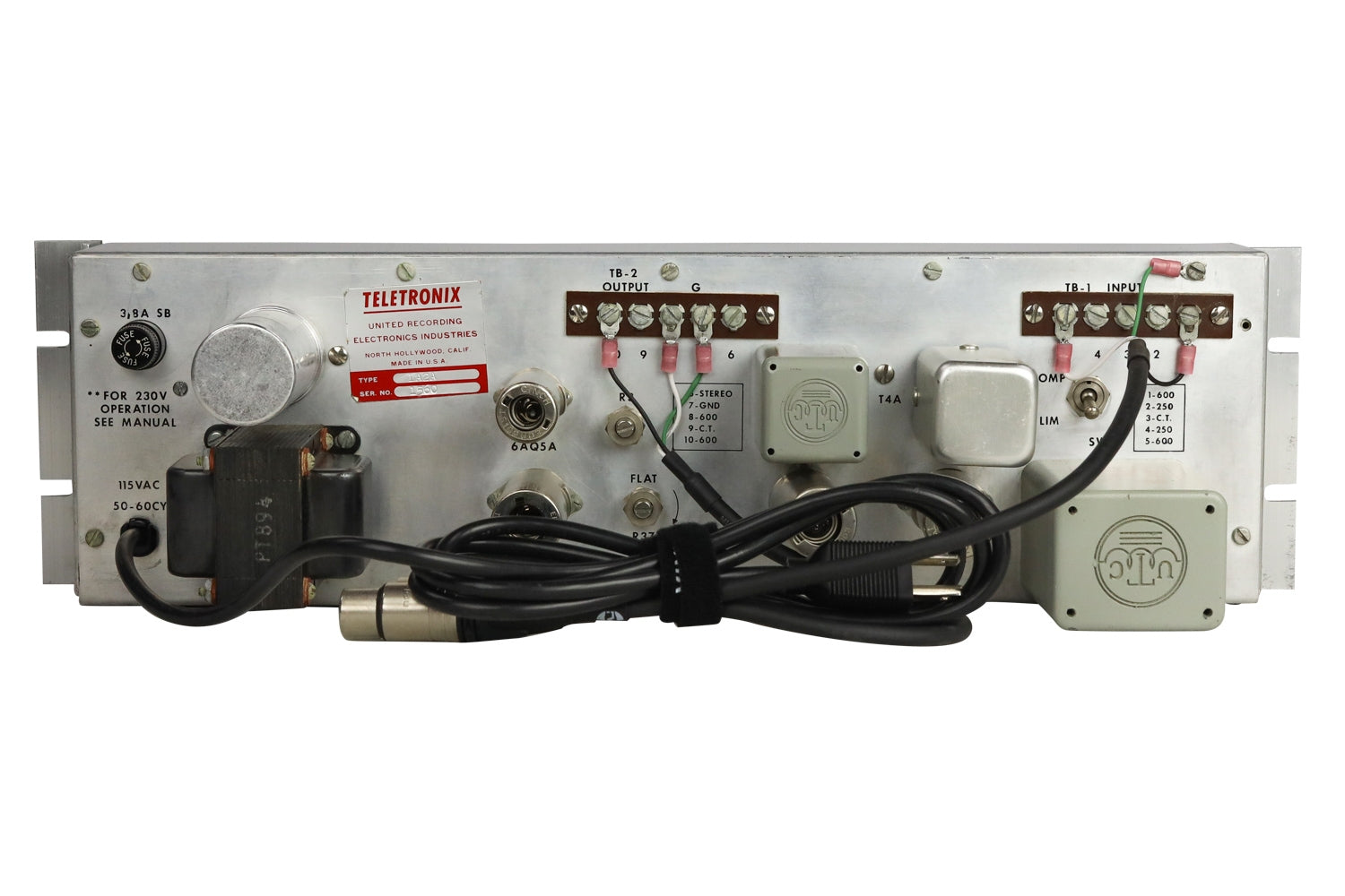 Teletronix LA-2A Silverface Revision 2C #1560 (Vintage) – Vintage King
