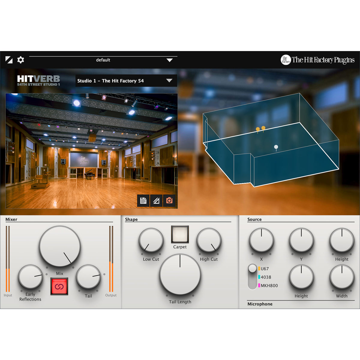 The Hit Factory Hitverb Upgrade from 54th Street Studio 1 - Electronic Delivery