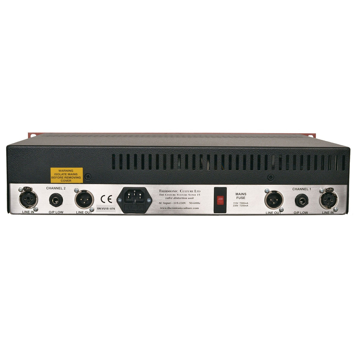 Thermionic Culture Vulture Super 15 Tube Distortion - Balanced