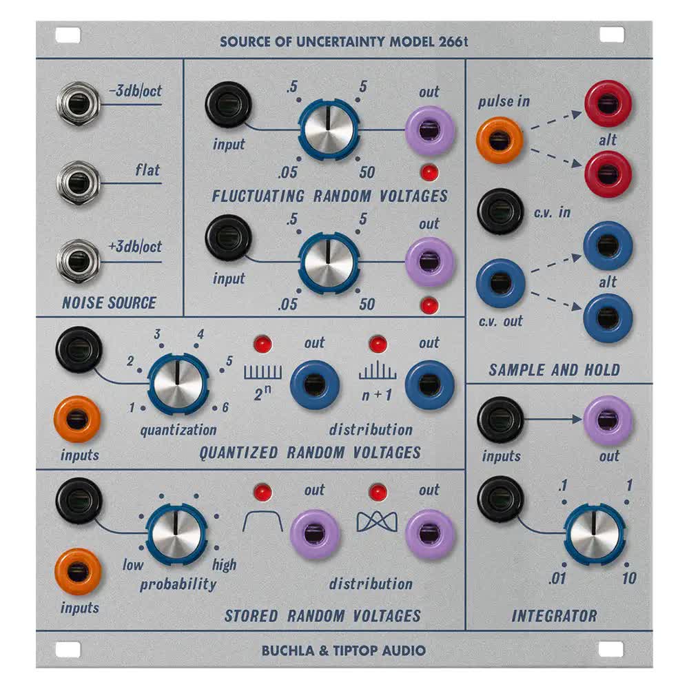 Tiptop Audio Buchla Model 266t Source Of Uncertainty Module (Demo Deal)