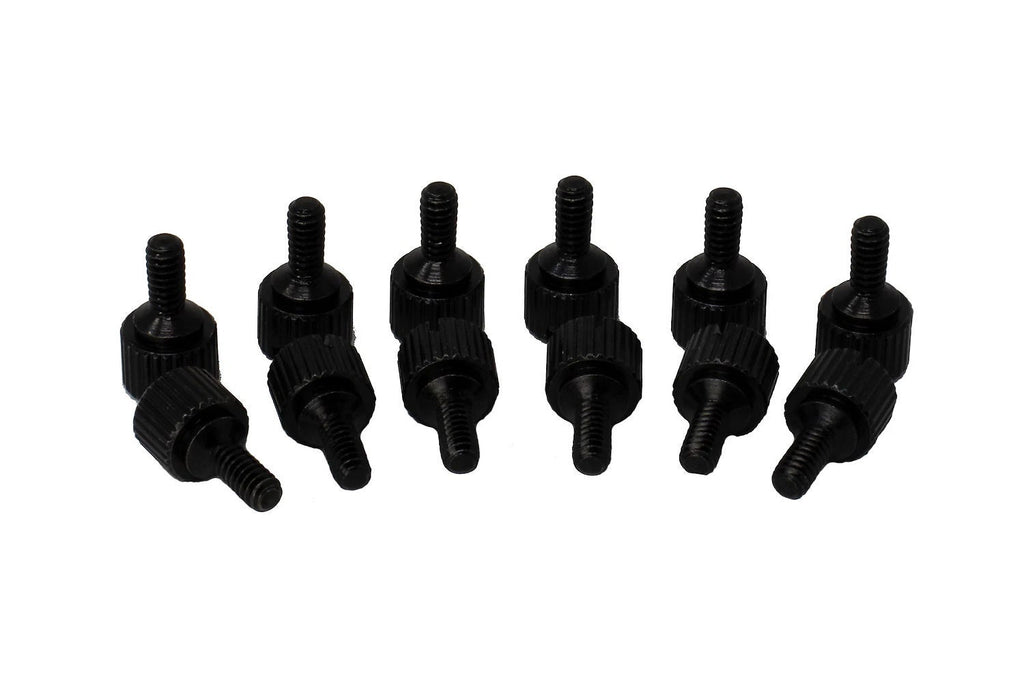 Trace Audio 500 Series Thumb Screws M3 Thread - 12-Pack, Black (Demo Deal)