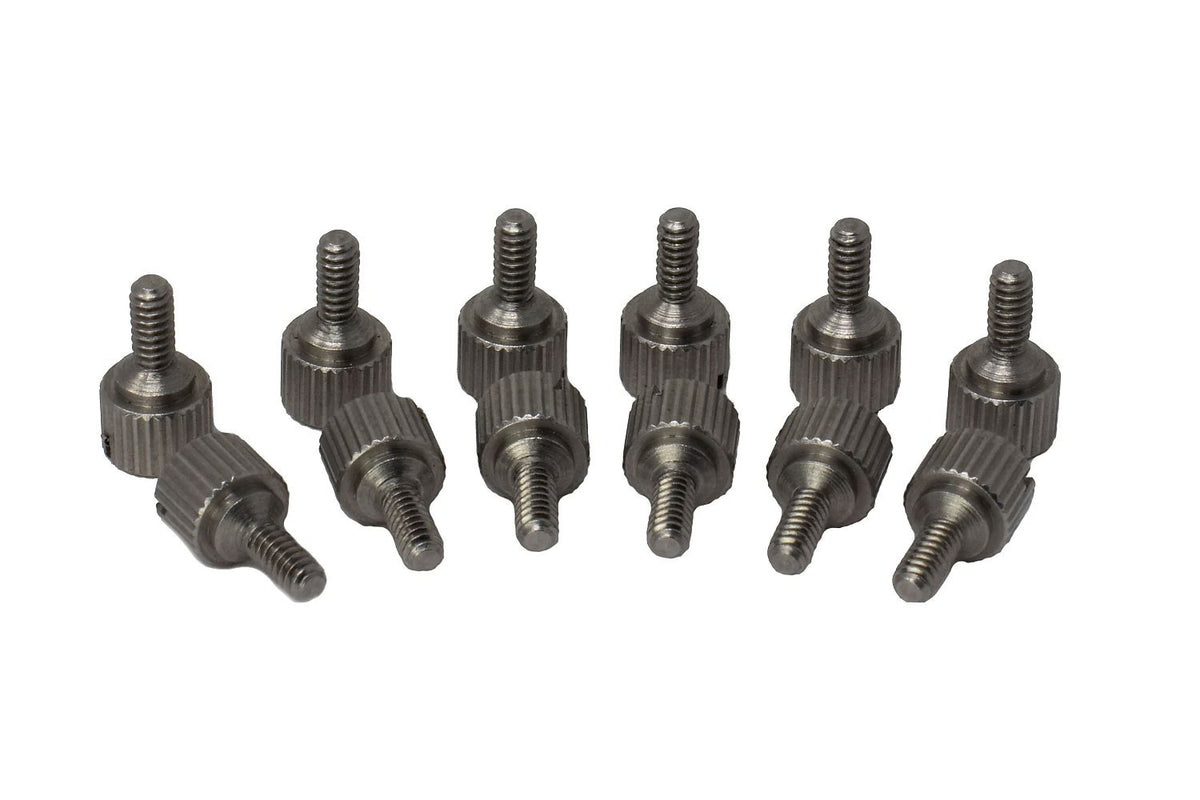 Trace Audio 500 Series Thumb Screws M3 Thread - 12-Pack, Stainless Steel