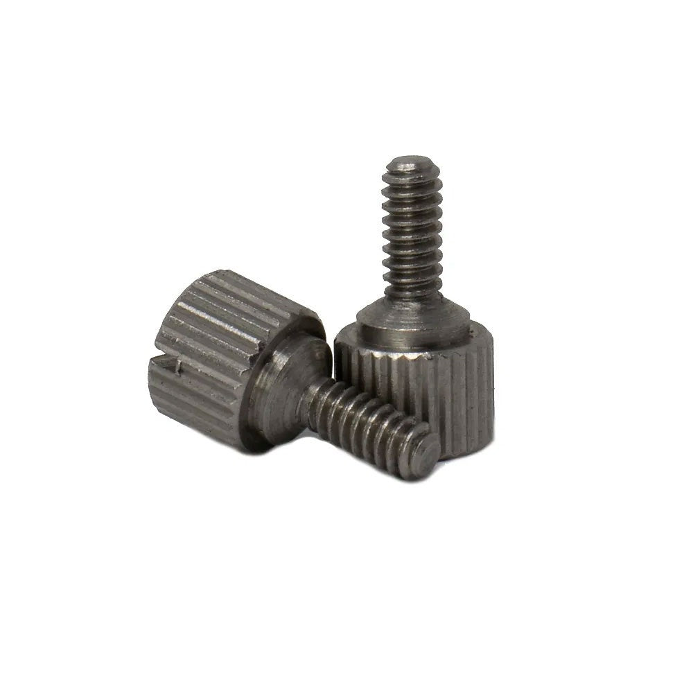 Trace Audio 500 Series Thumb Screws 4-40 Thread - 12-Pack, Stainless Steel