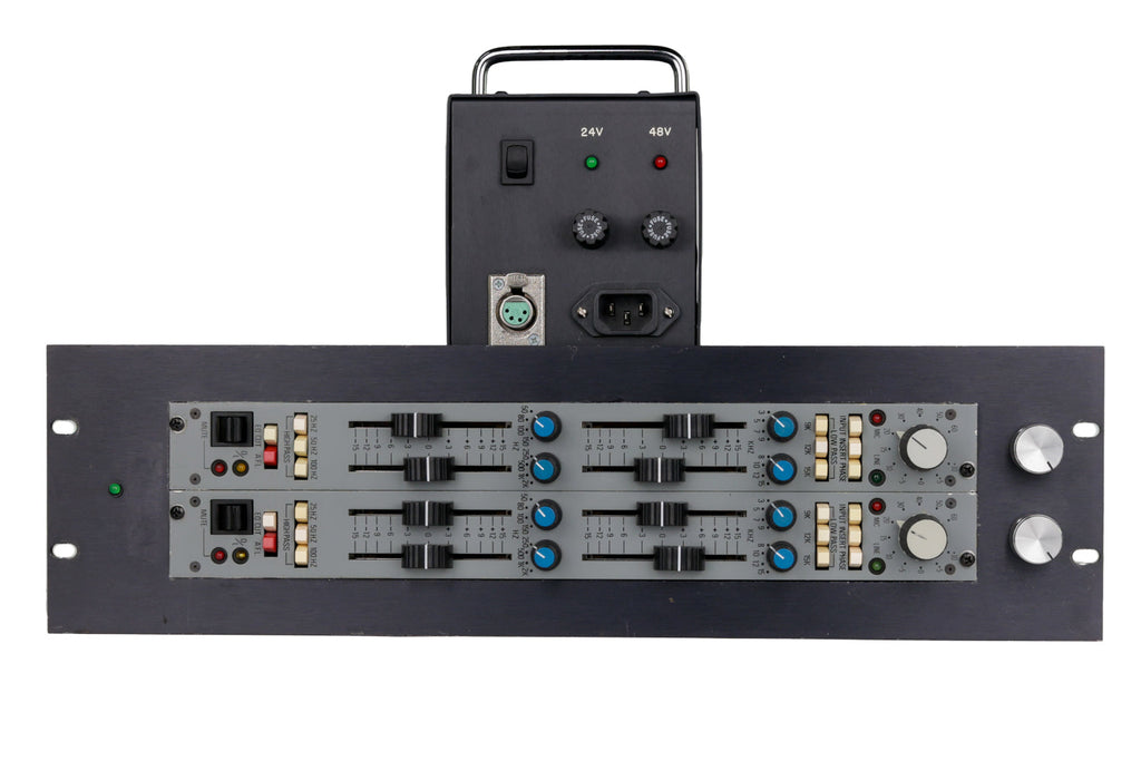 Trident A Range Mic Pre EQ Racked Pair #VK01452 #VK01453 (Vintage)