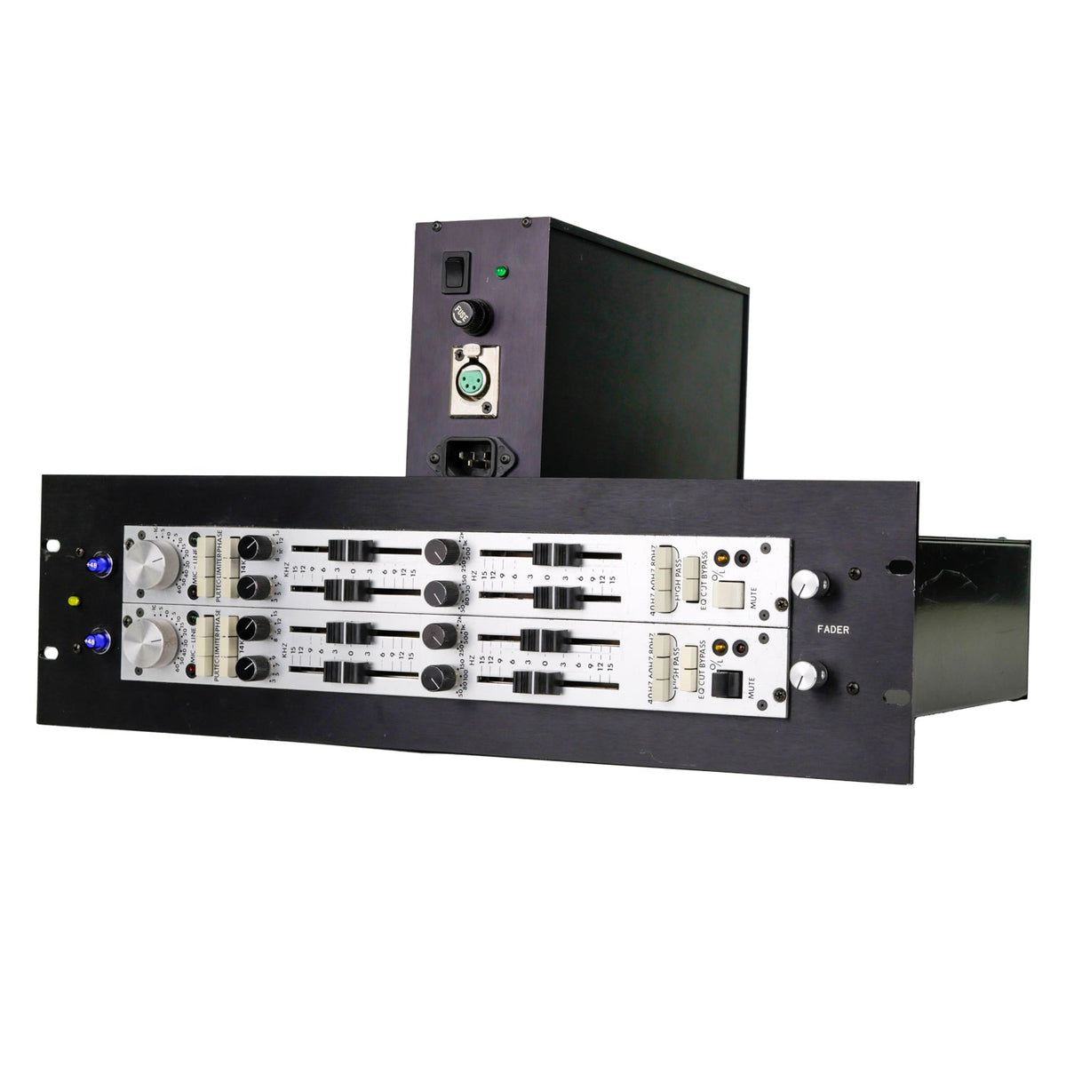 Trident A Range Mic Pre EQ Racked Pair #VKA0412  #VKA0413 (Vintage)