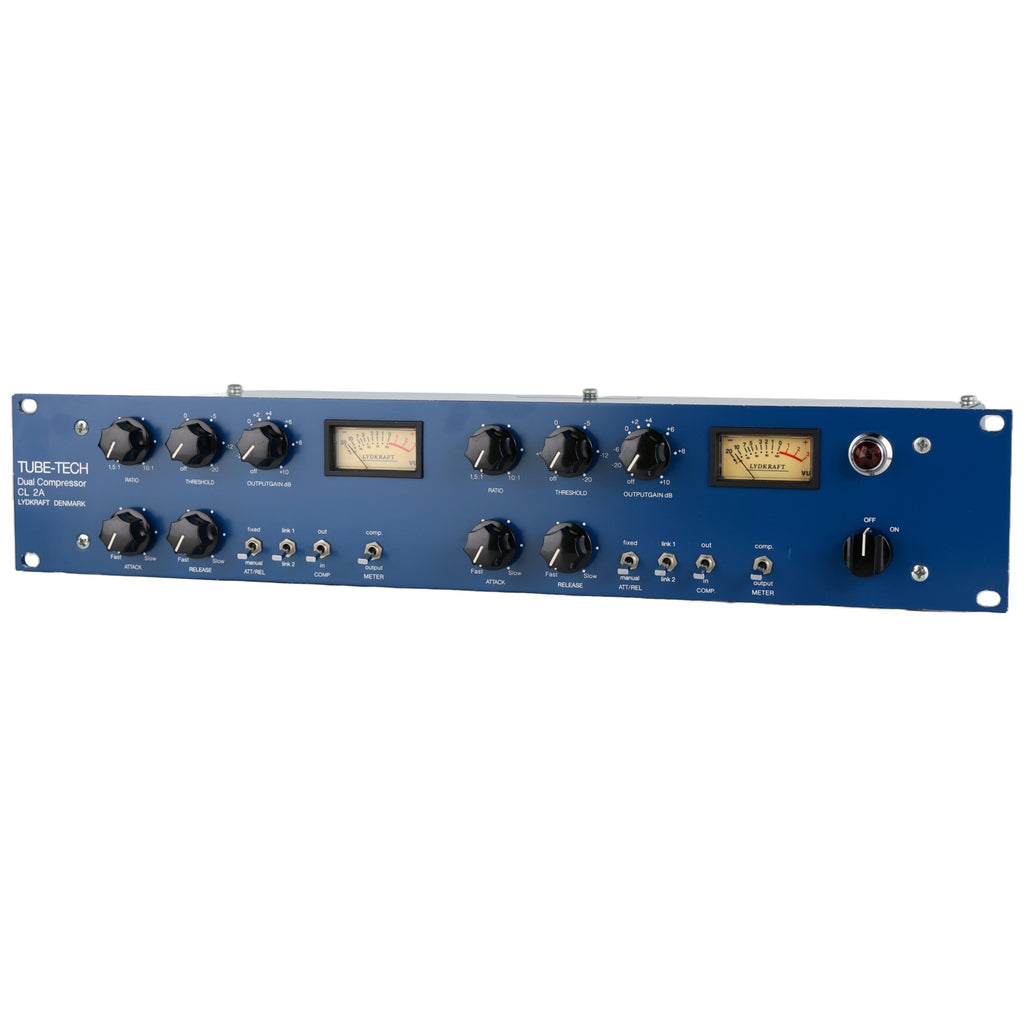 Tube-Tech CL 2A Dual-Channel Tube Compressor #07114 (Used) 1
