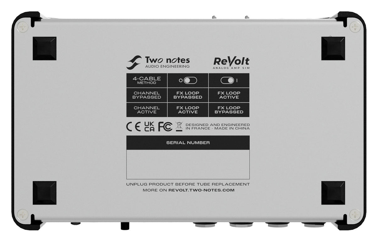 Two Notes ReVolt Guitar Amp Simulator/DI Pedal