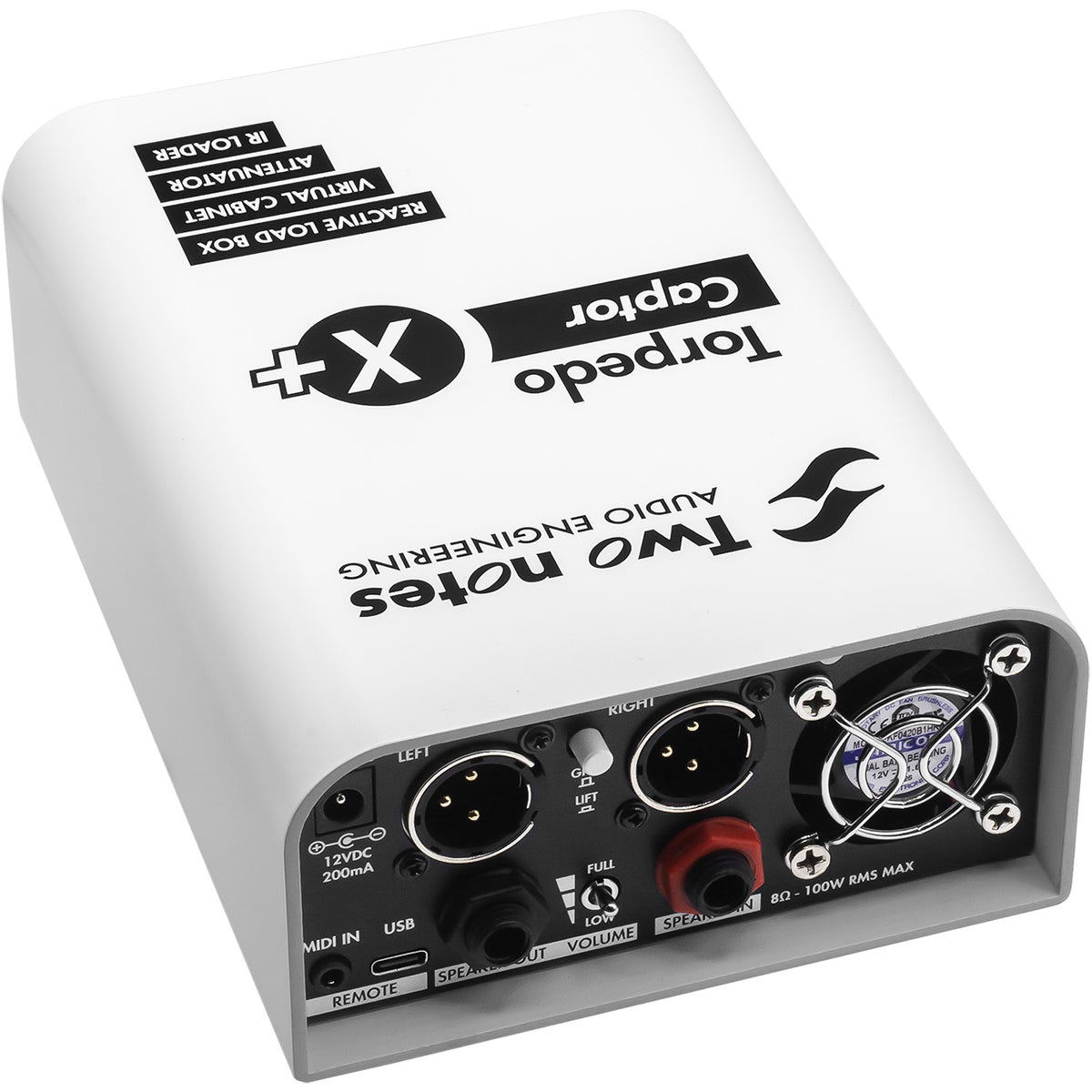 Two Notes Torpedo Captor X+ Reactive Loadbox (8 Ohms)