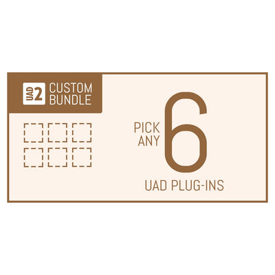 Universal Audio Custom 6 Bundle - Standalone Software