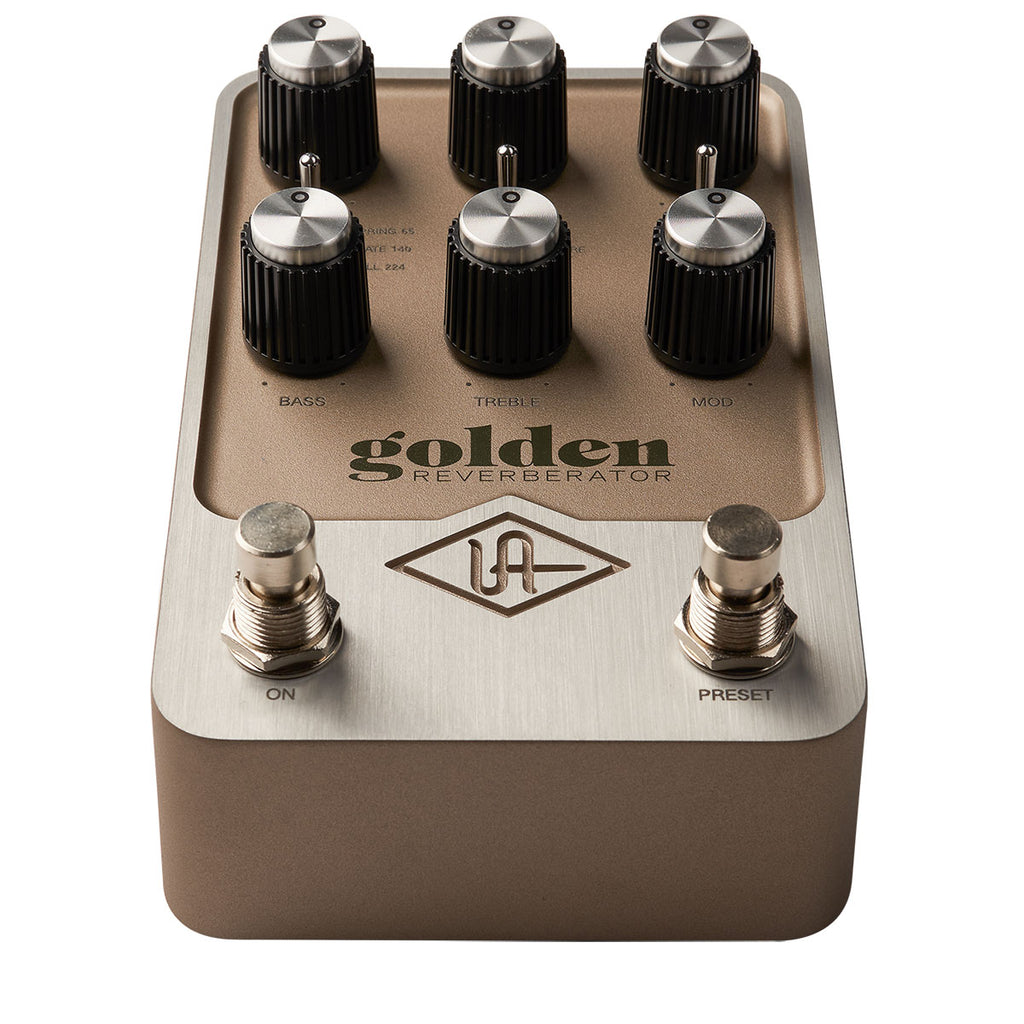 Universal Audio UAFX Golden Reverberator Stereo Effects Pedal