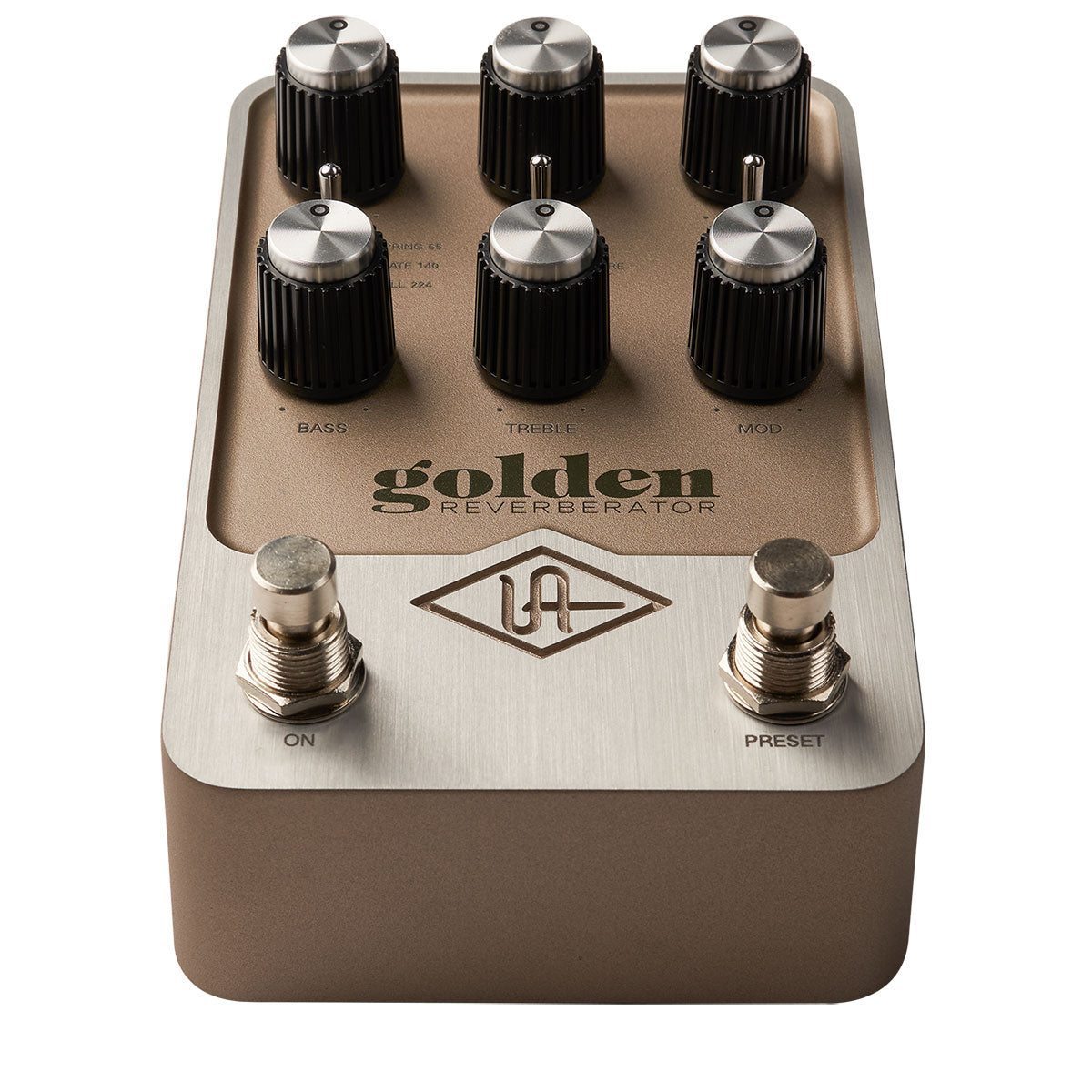Universal Audio UAFX Golden Reverberator Stereo Effects Pedal