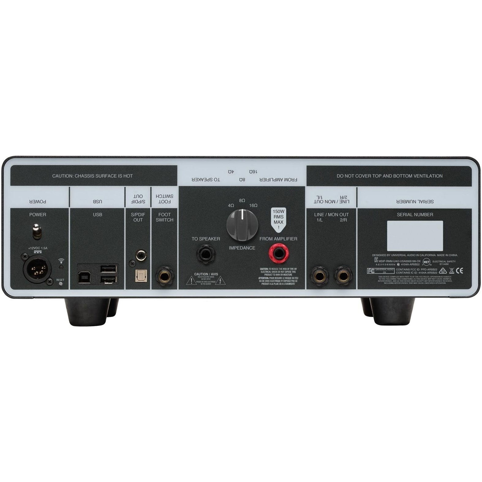 Universal Audio OX オーディオインターフェイス Universal Audio OX - UA Audio OX - UA OX Box – Vintage King