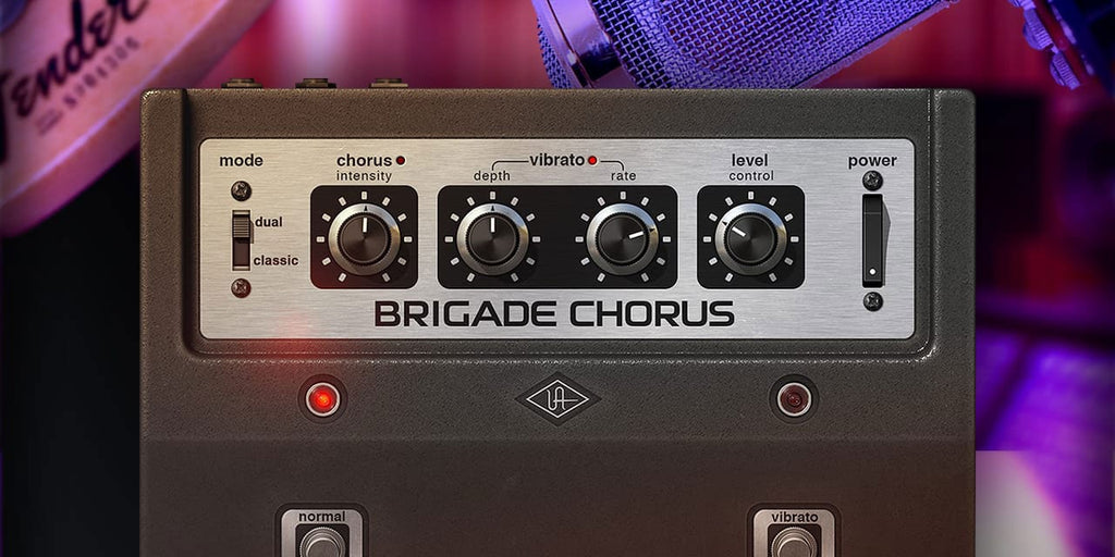 Universal Audio Brigade Chorus Pedal - Elec Del