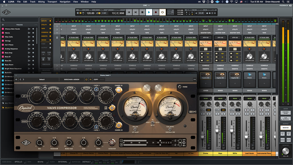 Universal Audio Capitol Mastering Compressor Plug-In - Elec Del