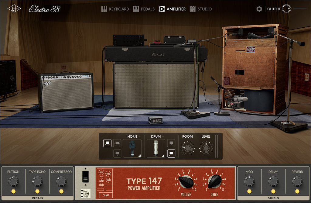 Universal Audio Electra 88 Vintage Keyboard Studio - Elec Del