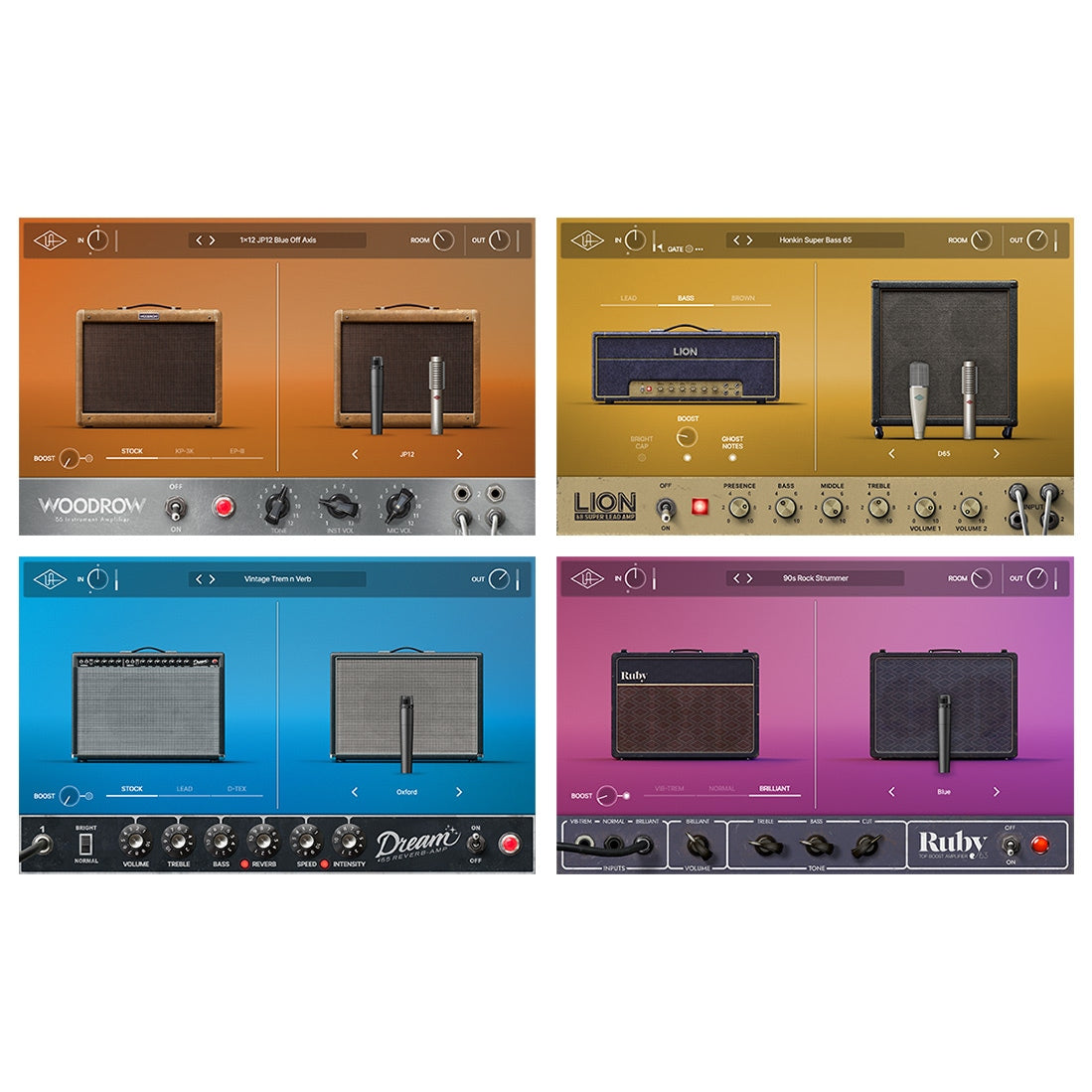 Universal Audio UAD Guitar Amp Bundle Mk2 - Electronic Delivery