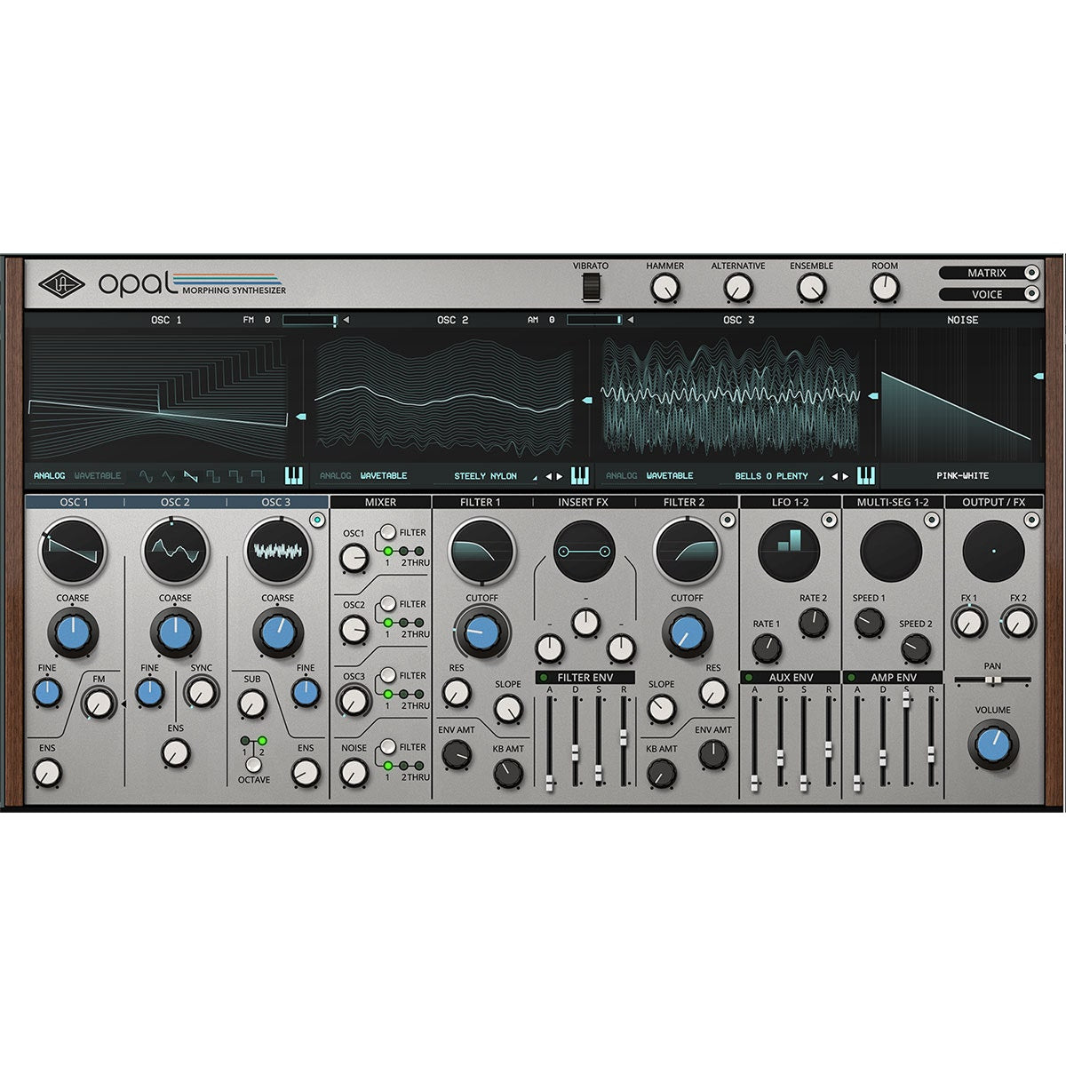 Universal Audio Opal Morphing Synth - Elec Del