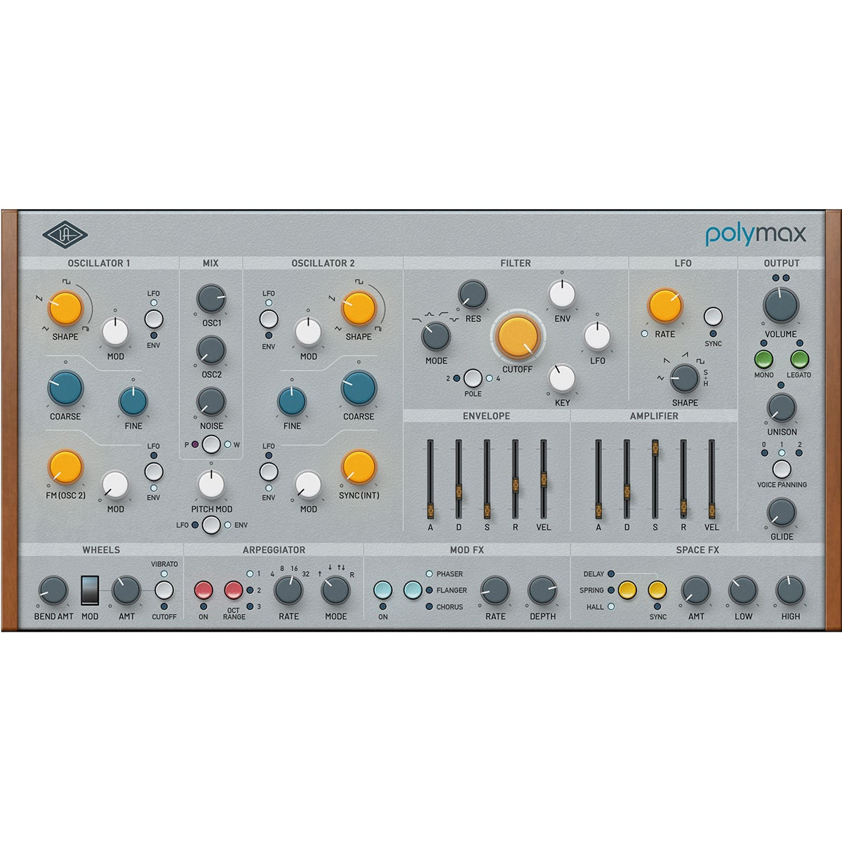 Universal Audio UAD PolyMAX Synth - Electronic Delivery