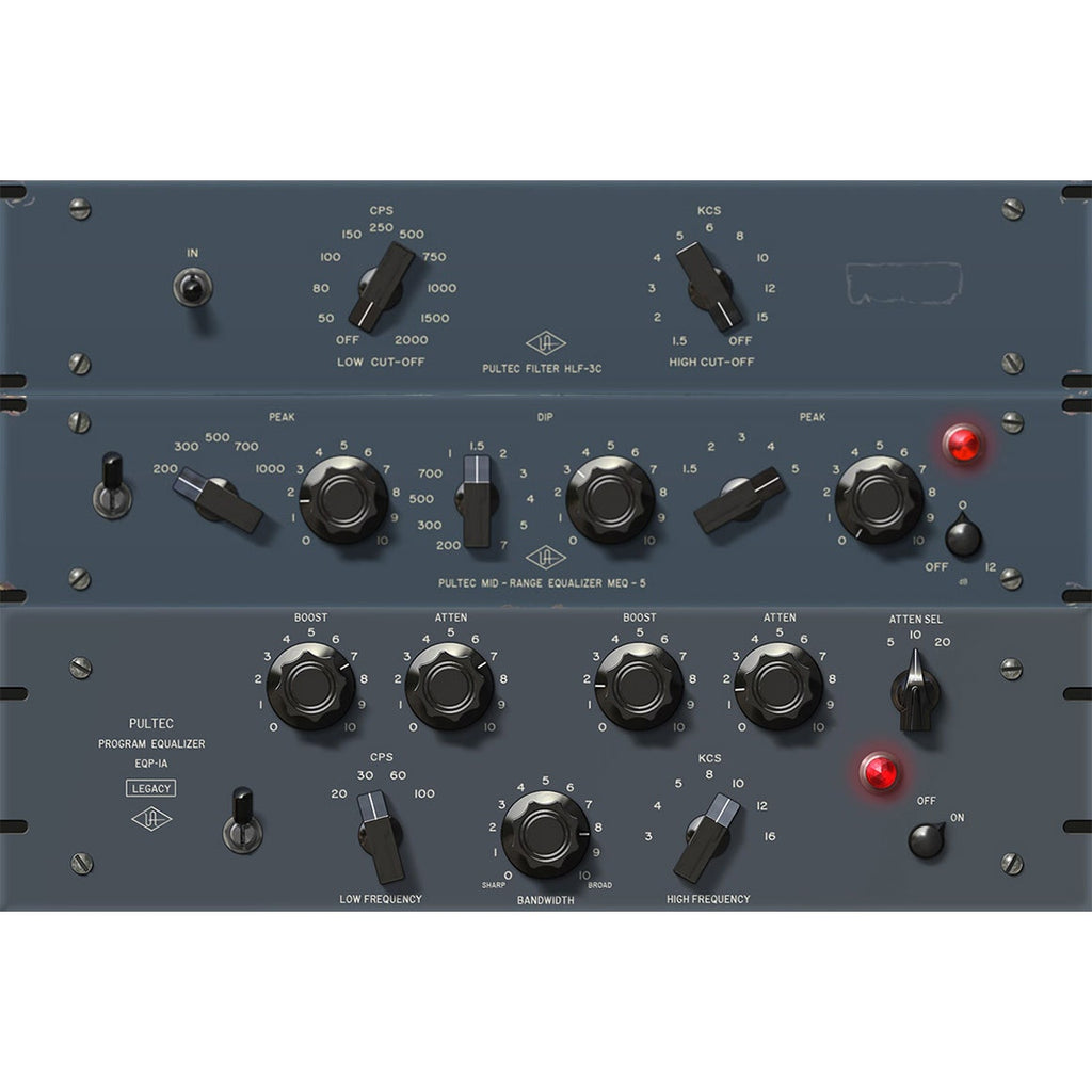 Universal Audio Pultec Passive EQ Collection - Elec Del