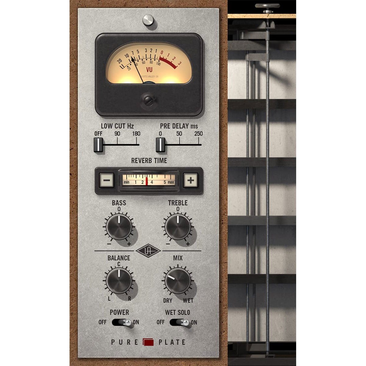 Universal Audio UAD Pure Plate Reverb - Electronic Delivery
