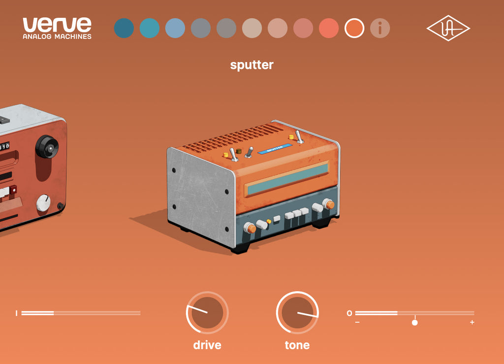 Universal Audio UAD Verve Analog Machines - Electronic Delivery