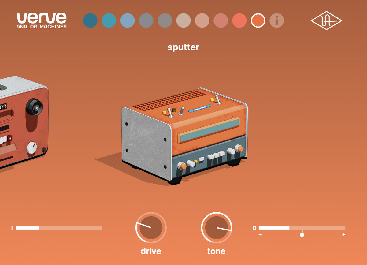Universal Audio UAD Verve Analog Machines - Electronic Delivery