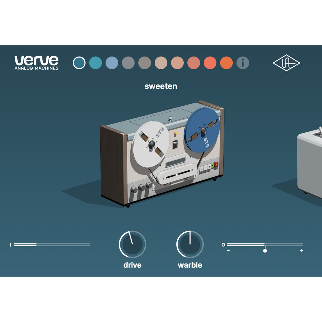Universal Audio UAD Verve Analog Machines - Electronic Delivery