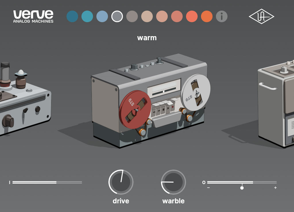 Universal Audio UAD Verve Analog Machines - Electronic Delivery