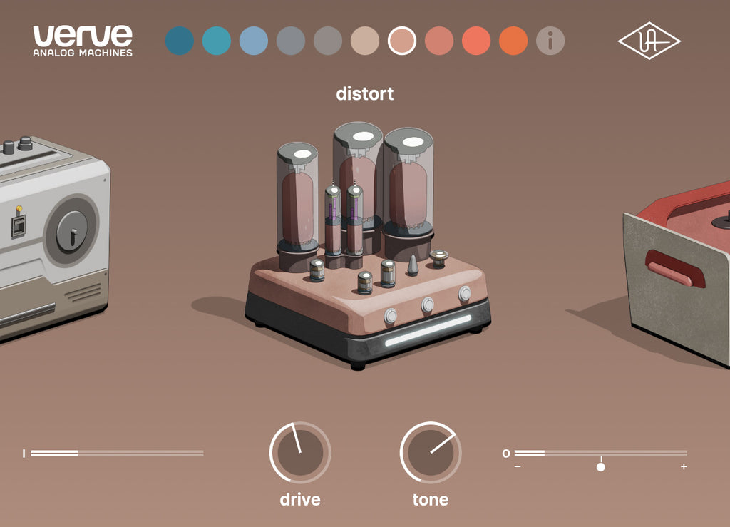Universal Audio UAD Verve Analog Machines - Electronic Delivery