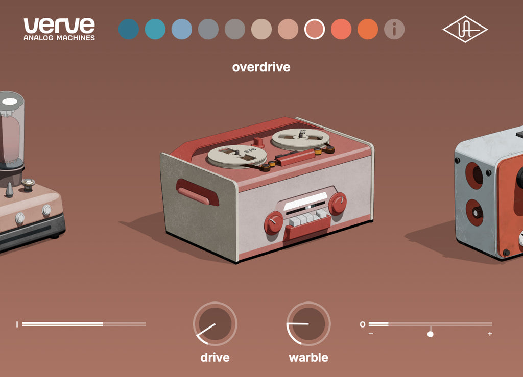 Universal Audio UAD Verve Analog Machines - Electronic Delivery