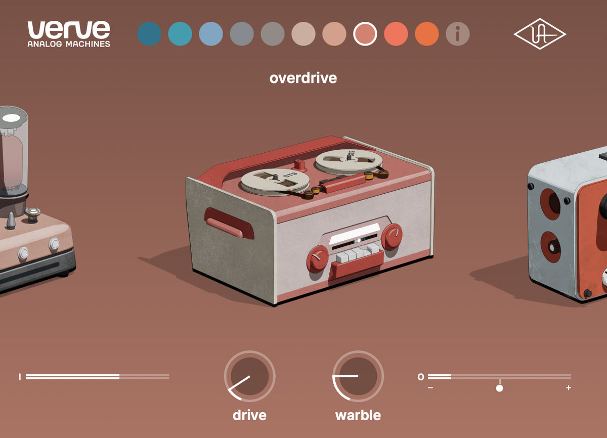 Universal Audio UAD Verve Analog Machines - Electronic Delivery