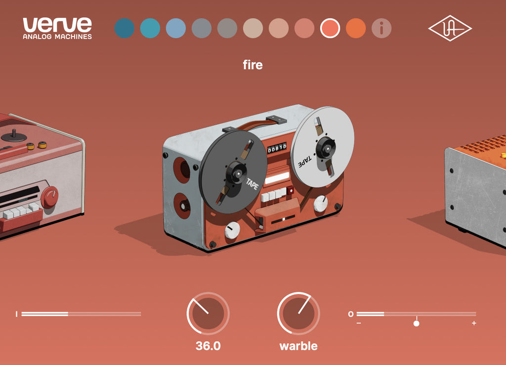 Universal Audio UAD Verve Analog Machines - Electronic Delivery
