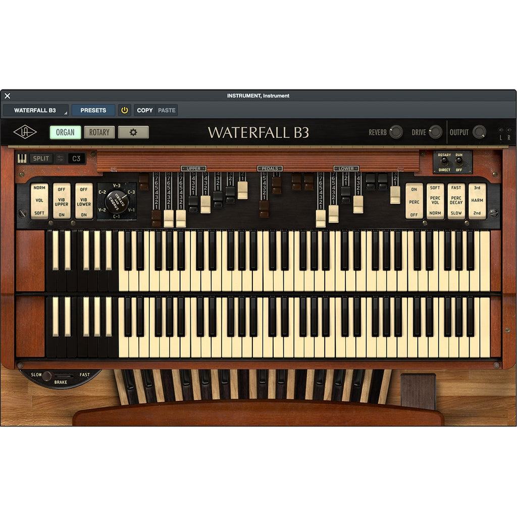 Universal Audio Waterfall B3 Organ - Elec Del