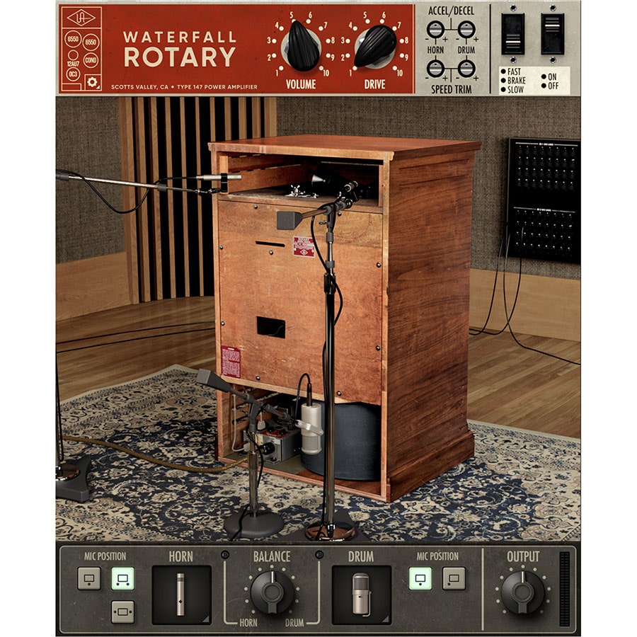 Universal Audio Waterfall Rotary Speaker - Elec Del