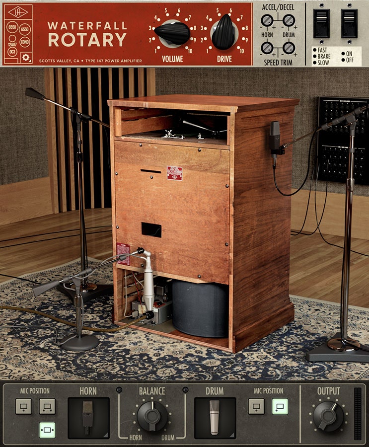 Universal Audio Waterfall Rotary Speaker - Elec Del
