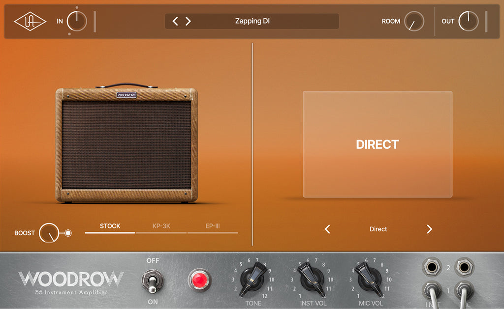 Universal Audio UAD Woodrow '55 Instrument Amplifier - Electronic Delivery