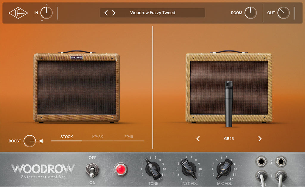 Universal Audio UAD Woodrow '55 Instrument Amplifier - Electronic Delivery