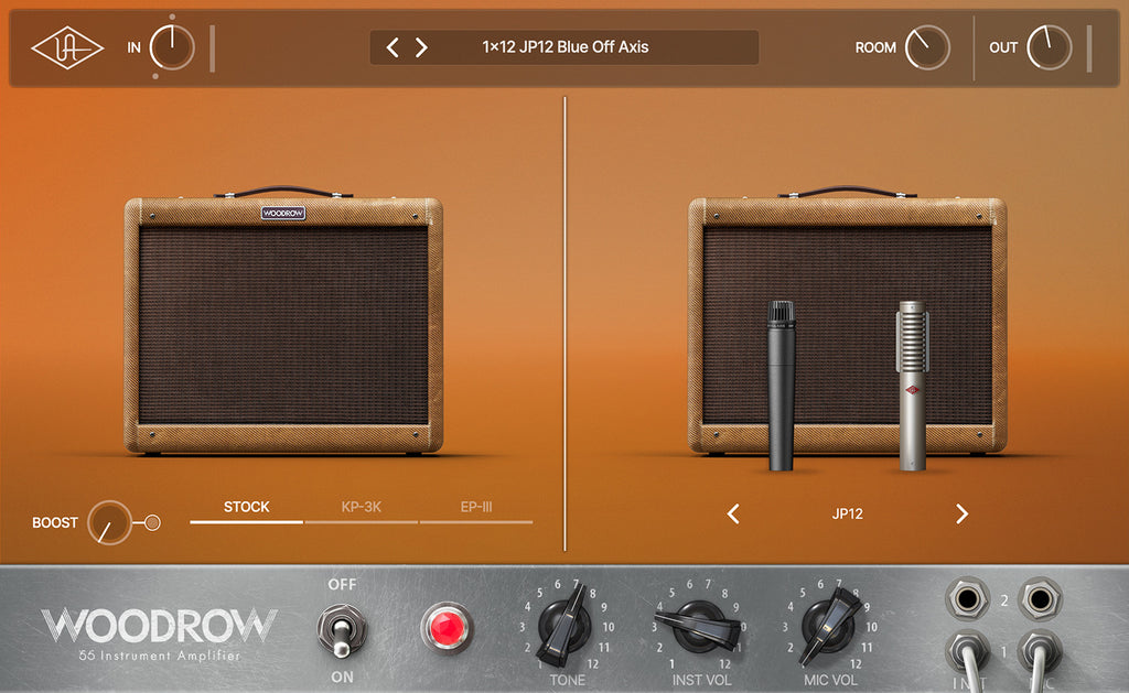 Universal Audio UAD Woodrow '55 Instrument Amplifier - Electronic Delivery