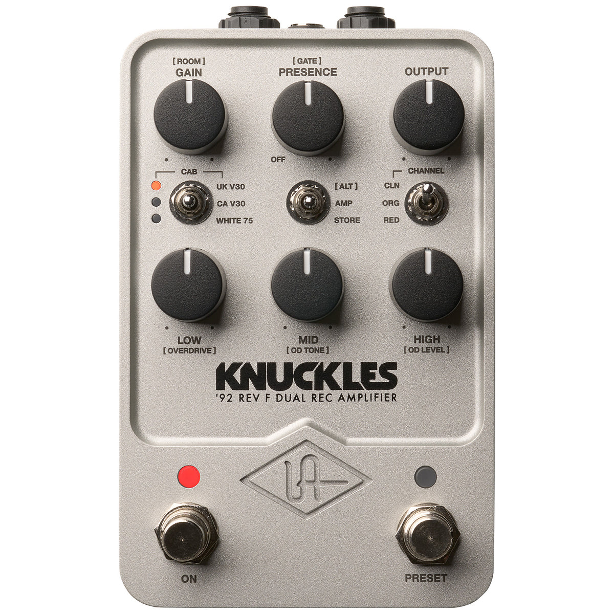 Universal Audio UAFX Knuckles '92 Rev F Dual Rec Amplifier Pedal (Demo Deal)
