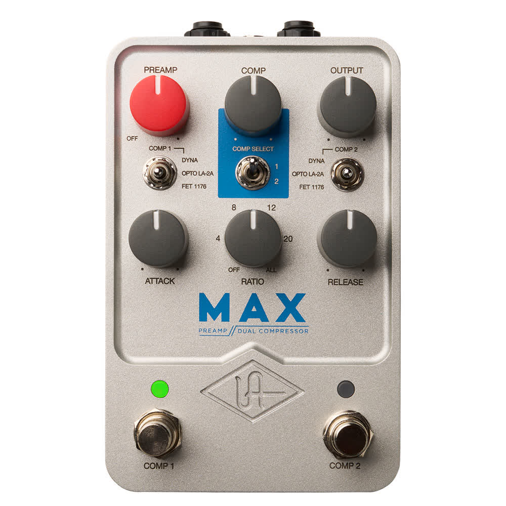 Universal Audio UAFX Max Preamp and Dual Compressor Pedal