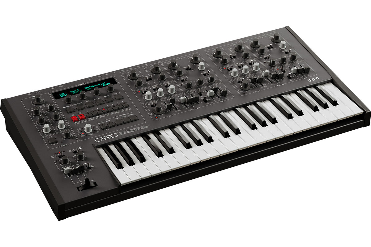 UDO Audio DMNO 8-Voice Polyphonic Keyboard Synthesizer - Black