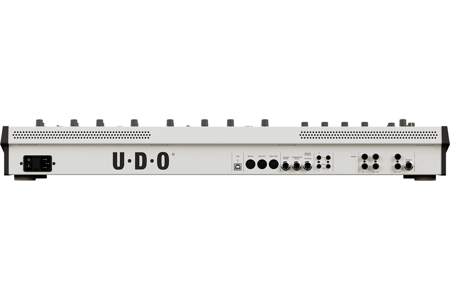 UDO Audio DMNO 8-Voice Polyphonic Keyboard Synthesizer - White