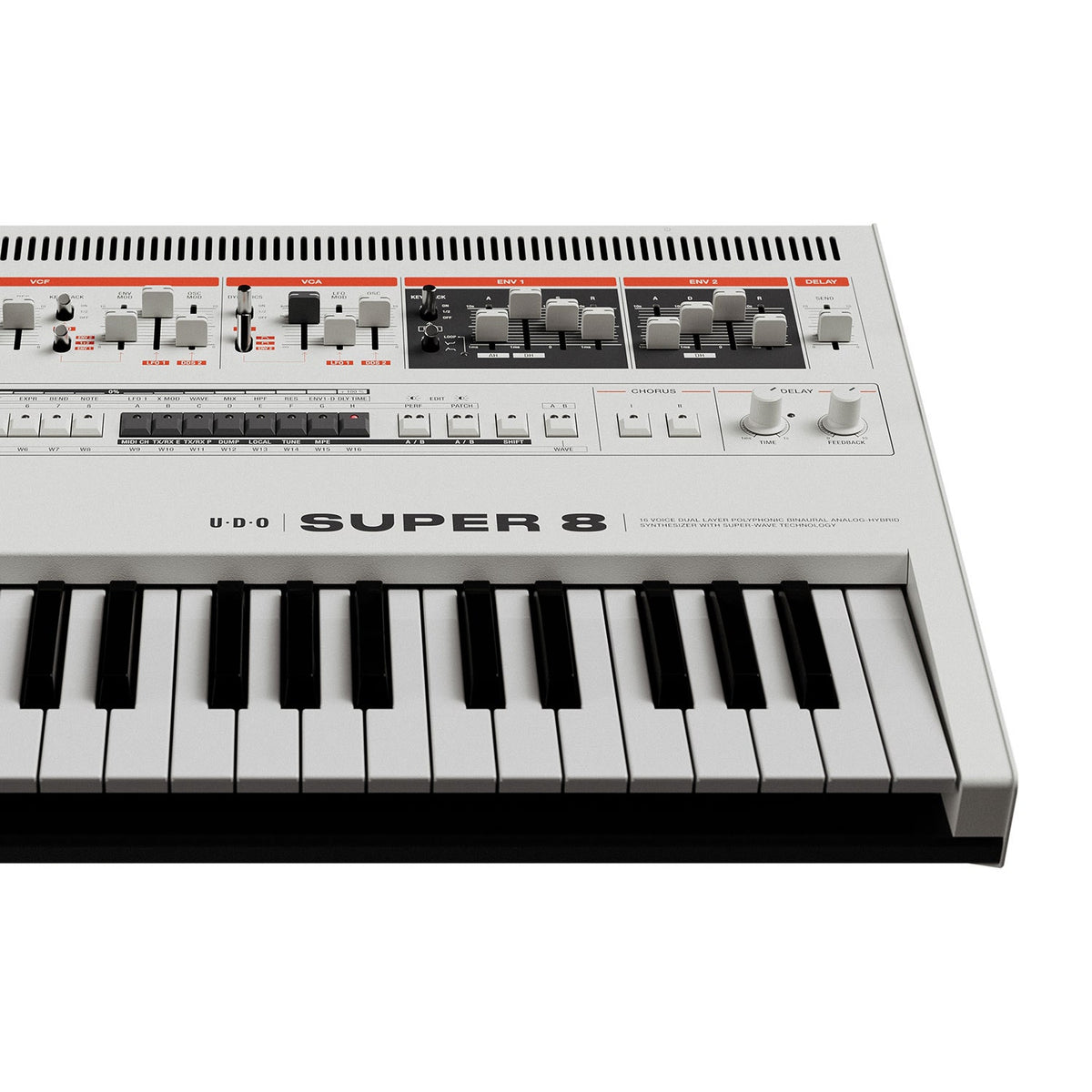 UDO Audio Super 8 Polyphonic Hybrid Keyboard Synthesizer