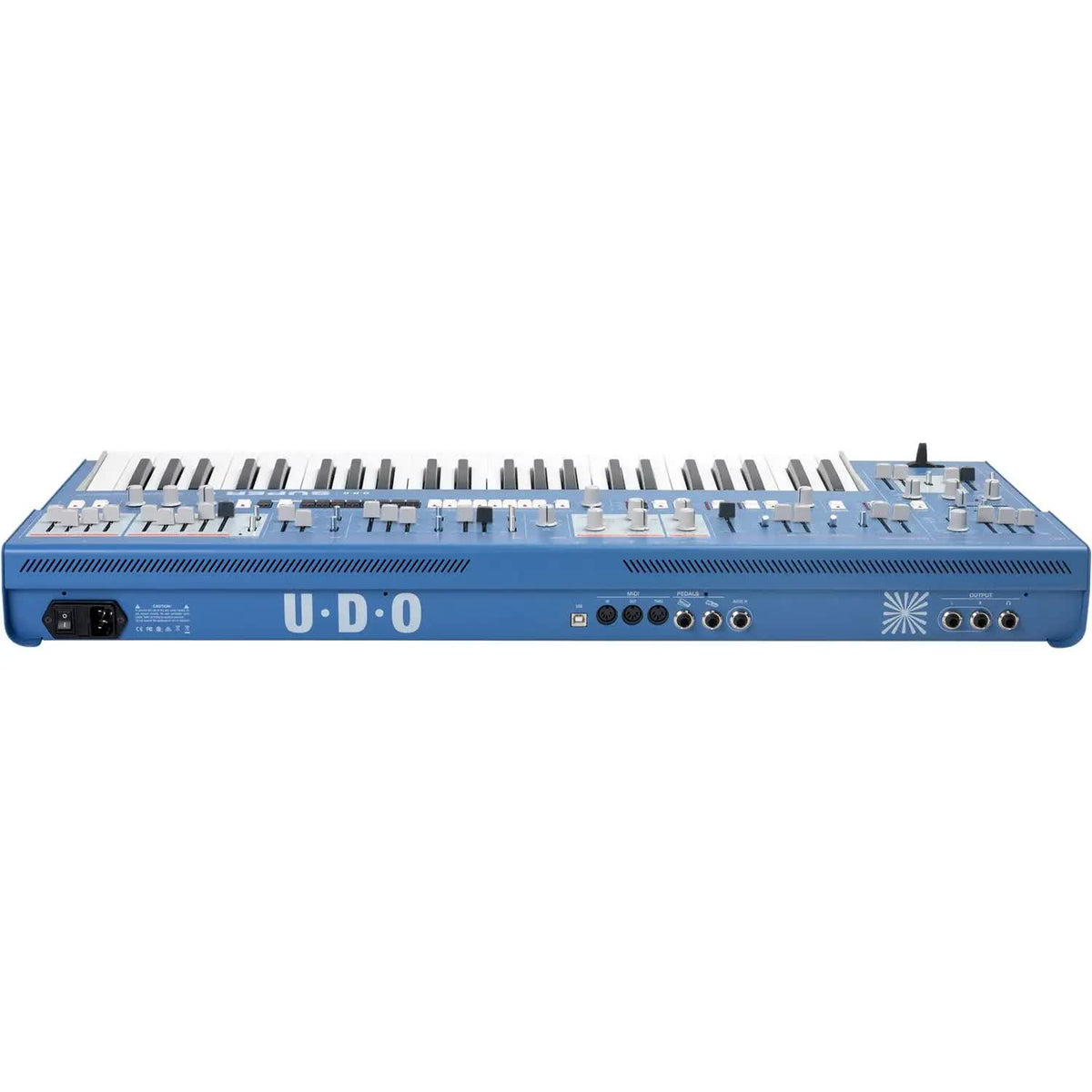 UDO Audio Super 6 Polyphonic Analog Synthesizer - Blue (Demo Deal)