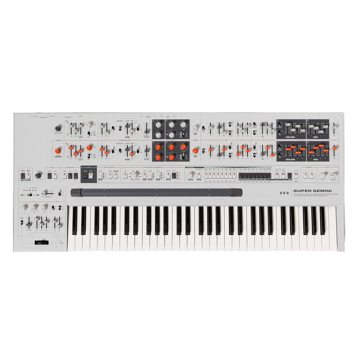 UDO Super Gemini Polyphonic Hybrid Keyboard Synthesizer