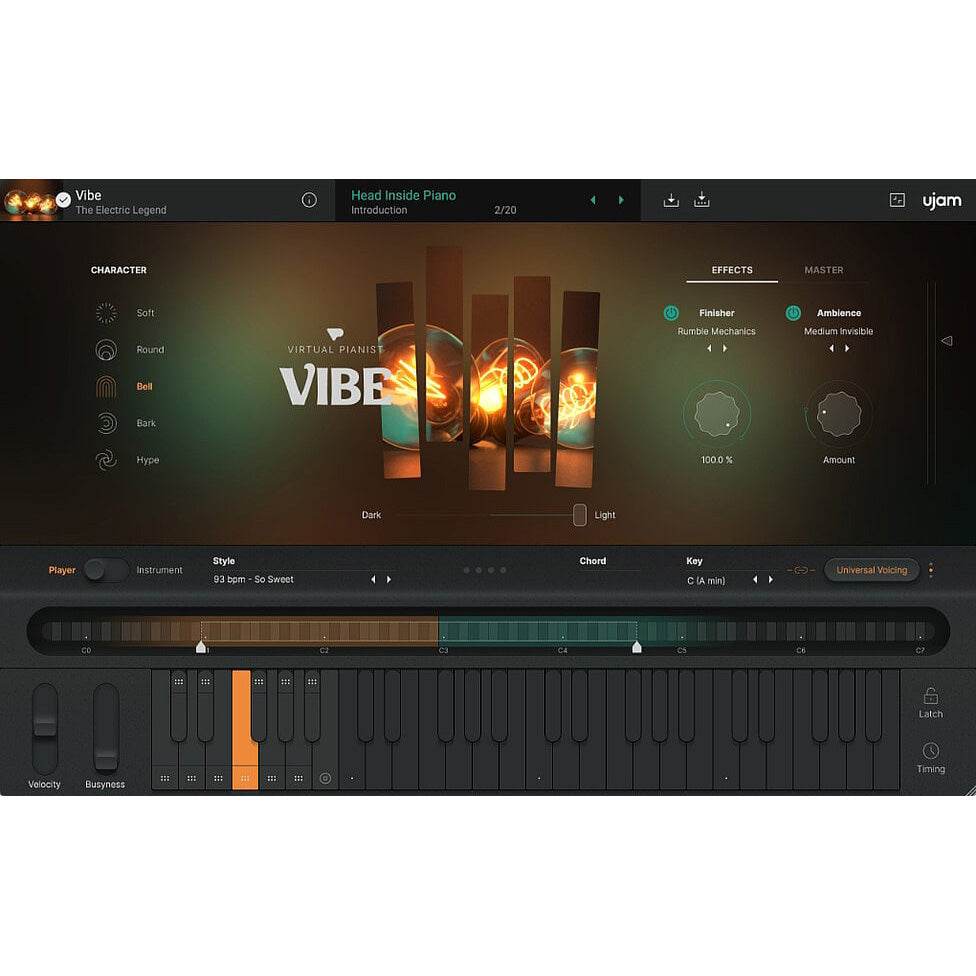 UJAM Virtual Pianist VIBE Crossgrade - Electronic Delivery
