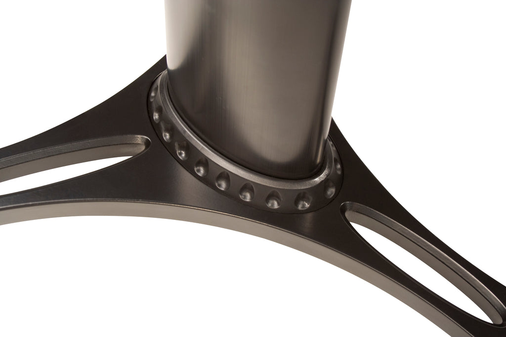 Ultimate Support MS-90/45B 45" Monitor Stand - Pair - Black