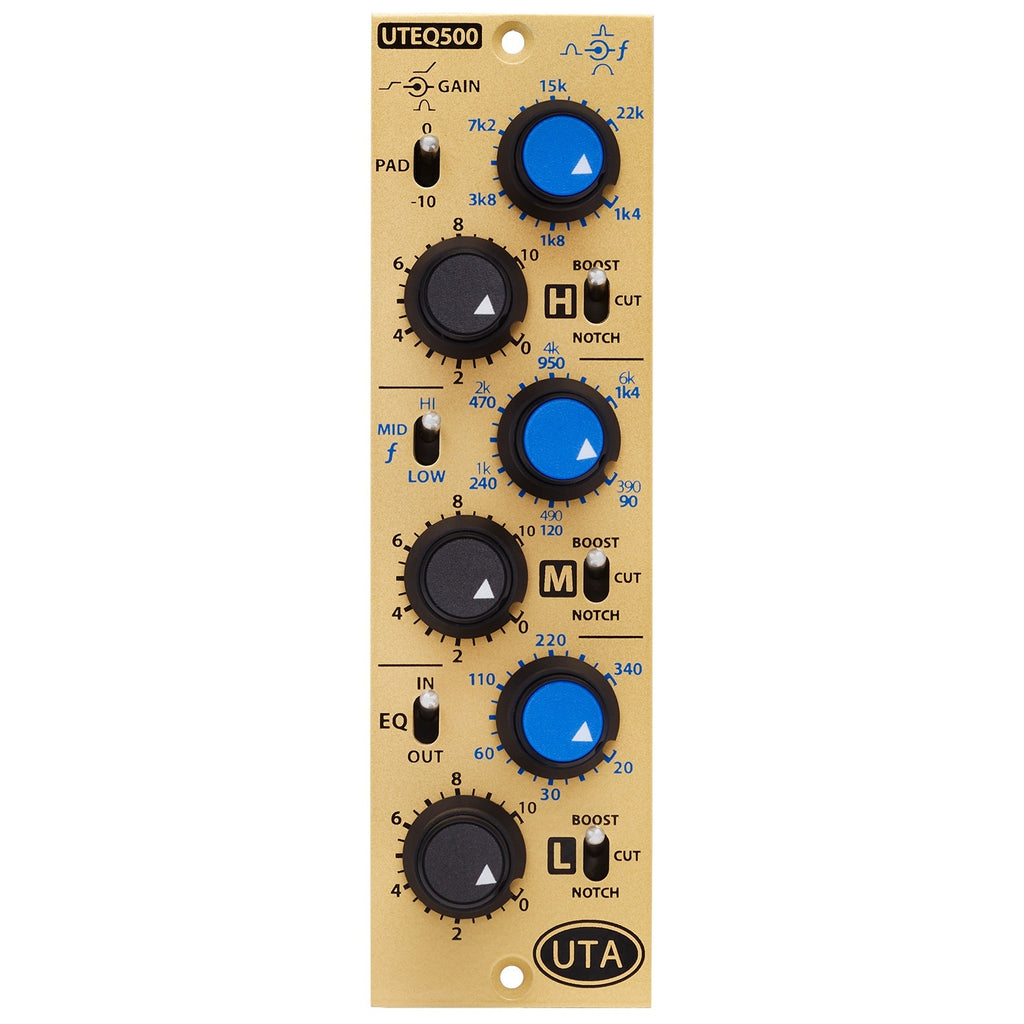 UnderToneAudio UTEQ500 500 Series Parametric Equalizer